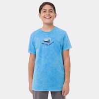 Polos Niño Gzuck Satin Blue Ylser